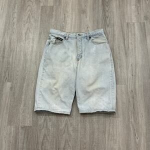 Calvin Klein Light Blue Denim Women's Shorts